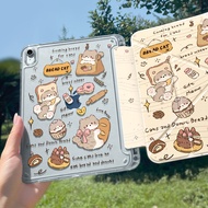 YOUSIDUN | Ốp lưng bảo vệ trong suốt nhẹ cho Apple iPad Pro Mini 7/6/5/4 11 inch 13 inch có khe cắm 