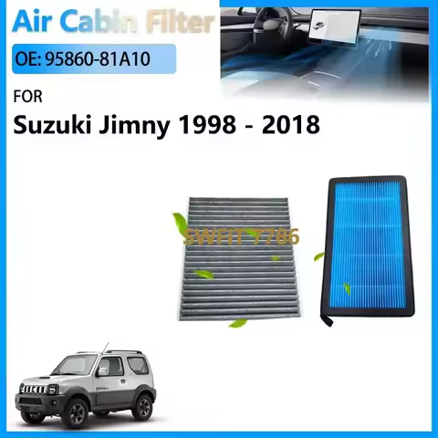 Air Conditioning Cabin Filter For Suzuki Jimny JB23 JB33 JB43 JB53 1998 - 2018 2016 Car Accessories 