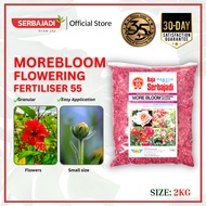 Serbajadi Morebloom 55 Flowering Fertiliser Improve Flower Blooming Baja Memekarkan Bunga Baja Bunga