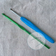 4mm Knitting Pin 4mm Knitting Needle/ 4mm Rubber Handle Crochet 4mm Aluminum Heelpen/