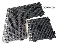 EZMAT TD-01 橡膠小格紋 防滑板 排水墊 工業棧板 塑膠棧板 架高地面 隔離水 防潮墊 抗壓抗拉耐重墊