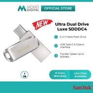SanDisk Ultra Dual Drive Luxe Type-C OTG 1TB 512GB 256GB 128GB SDDDC4 USB 3.2 Flash Drive for iPhone