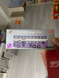 Tiny 巴士 微影 限定 紫色巨龍  42A 長亨 九巴KMB Dennis Dragon 12m
