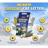 Corn CASSAVA cat litter, 2.5KG cat litter, super clumping CHICHA CASSAVA corn and CASSAVA sand, low 