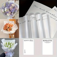 20pcs SMALL Waterproof Wrapping Paper Printed Thickened Flower Boquet Wrapper Gift Packaging