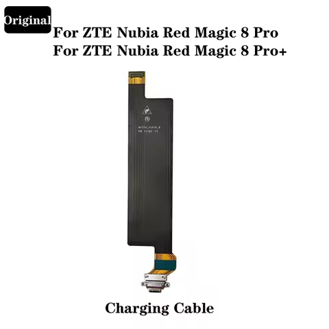 For ZTE Nubia Red Magic 8 Pro Plus 8S Pro+ NX729J Original USB Type-C Charging Port Dock Charger Fle