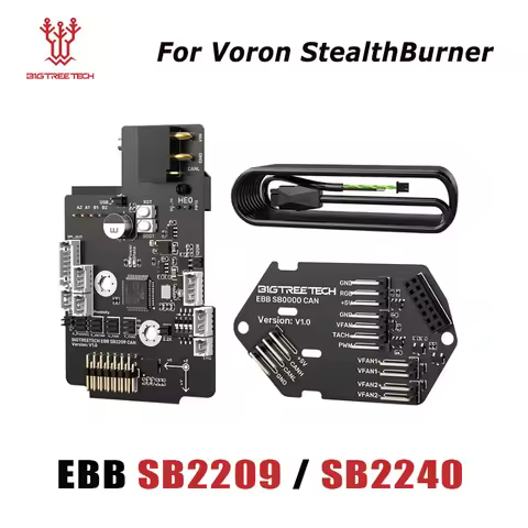 BIGTREETECH EBB SB2209 CAN V1.0 CanBus HeadTool USB PT1000 for Klipper Voron StealthBurner VS Fly-SB