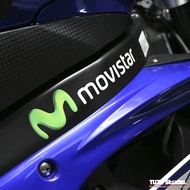 Movistar YAMAHA Rossi 15 Years Sponsor Sticker Motorcycle Reflective Sticker