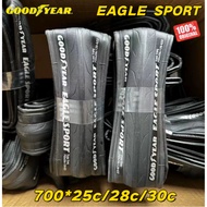 Goodyear Eagle Sport 700X28C Road Bicycle Tyre 700X25c/28c/30c Clincher Tire Tube Tyre Fold Bicycle 