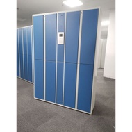 Zhenyao Direct Sales Factory 16-Door Fingerprint Changing Wardrobe Water Park ABS Face Changing Ward