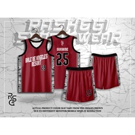 2024 RSG Customized Jersey Full Sublimation UP Maroon Inspired