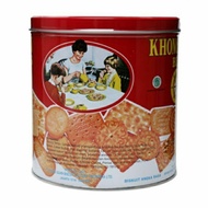 MERAH Khong GUAN ASSORTED Red Canned Biscuits 650GR &amp; 1600GR