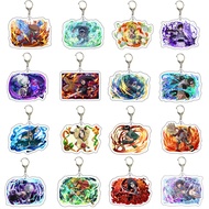 Naruto Anime Merchandise Uchiha Itachi Banbo Feng Shuimen Acrylic Keychain Pendant