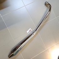 ท่อเมกาโฟน เครื่องเวฟดรีม100 ตัวคาบู ใส่ชาลี Dax มังกี้ ใส่เครื่องเดิม อื่นๆ คอใหญ่โล่ง ชุบเงามา ปล