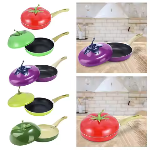 Nonstick Frying Pan Induction Cooker Compatibility Aluminum Omelette Pan