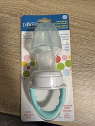 Dr. Brown's Fresh Firsts 矽膠食物餵食器 (4個月以上)
