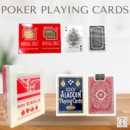 [SG STOCK] Poker Card Playing Card 601 Eagle 1001 Aladdin Royal Plastic Card Washable Playing Card R