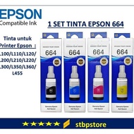 BARU || TINTA PRINTER EPSON 664 for Printer