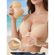 Silicone Triangle Invisible Breast Pads, 4.52-5.51 Inches, Breast Enhancement, Swimsuit Silicone Bre
