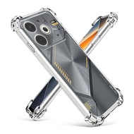 For Tecno Pova 6 Neo Case Clear Shockproof Airbag Silicone Soft Phone Casing For Tecno Pova 6 Neo Cl