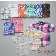 KEMEJA Cat&jack Boy 2y 3y 4y 5y 6y 7y 8y 9y 10y 11y 12y 13y 14y 15y. Boys' shirts.
