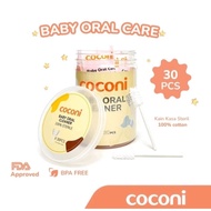 COCONI Baby Oral Cleaner Gauze Stick | Sterile Gauze Cloth | Newborn care baby mouth cleaner