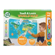 LeapFrog Touch &amp; Learn World Map | 4-7 years | 3 months local warranty | Educational toy | Map Toy | Talking Map
