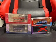(清貨) 全新Tiny微影Sanrio限定香港開篷電車1:64 Inno64 Toyota GT86 Honda Civic EF9跑車車仔巴士模型思域Tram Hello Kitty Melody 