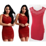 Lingerie Wanita Sexy Dress Without Foam AVIDLOVE Mix Lace Size S fits bra 32/34 Premium Underwear AD