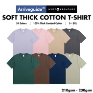 ARRIVE GUIDE x HYDT WAREHOUSE Symbolic Cotton 210-230gsm T-Shirt Unisex Adult Regular Fit Combed Tsh