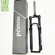 Fork poison 27.5 - fork sepeda 27.5 - fork sepeda ukuran 27.5 - fork