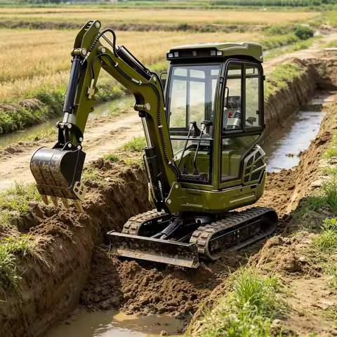 Mini Excavator 2.0Ton EPA Euro 5 1.2Ton Construction 3.0Ton Fast Delivery 1.8Ton Kubota Yanmar Europ