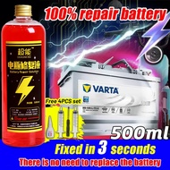 Car battery acid 500ML car battery water easily solves battery life reduction battery acid water bat