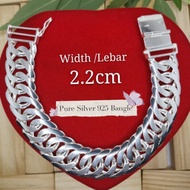 925 Silver Bangle (Lipan) 925 Silver Bracelet