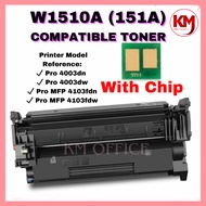 Compatible to HP 151A W1510A W1510X HP151A Laserjet Pro M4003dn M4003dw MFP 4103fdn 4103fdw 151X