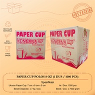Paper Cup 8oz Plain White Paper Cup 8oz 1 box (1000 PCS)