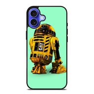 R2d2 Star Wars Caterpillar Robot IPhone Case Cover Shell IP 15 16 Pro Max Plus X XR