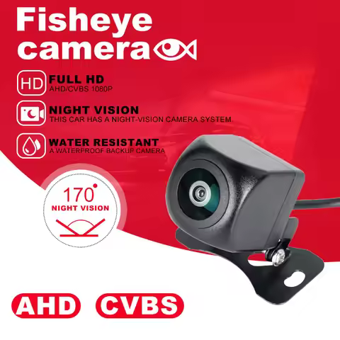 170Β° Wide Angle AHD Car Backup Camera 720P/1080P Dual Resolution Enhanced IR Night Vision Waterproof