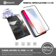 Benovo Full Tempered Glass Screen Guard Anti-Scratch 2.5D Iphone XR / Iphone 11 6.1 Free Free Iphone