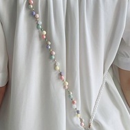 【全館清倉最高折800】泡泡寶石珍珠鍊 手機背帶手機掛繩手機殼防