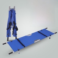 พับเดี่ยวบันไดกู้ภัยฉุกเฉินแบบพกพา Stretcher สําหรับ Home ผู้สูงอายุ Fire Fighting กลางแจ้ง Camping
