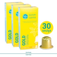 (30 แคป) คั่วกลาง Gold Special Blend Capsule Coffee