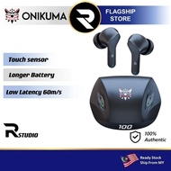 ONIKUMA T33 TWS Earphone Bluetooth Earbuds 9D Stereo Bass Wireless Earphones with Mic Game Headset F