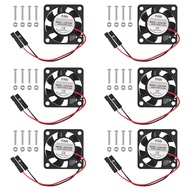 for Raspberry Pi Fan, 6Pcs for Raspberry Pi Cooling Fan Brushless CPU Cooling Fan Heatsink Cooler Co