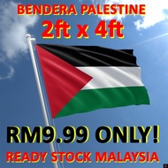 (FAST SHIPPING) Bendera Palestin 2 x 4 Flag Palestine Country Besar