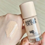 Makeup For Ever 玫珂菲 高清隱形持妝粉底液 HD無痕仿真肌粉底液1R02媽生好皮1N06控油 HD SKIN 30ml