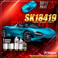 AIKKA SK13419 Cyan Green | YAMAHA Y15 V2 CYAN COLOR | PZ50 AK200012 Pearl Color 2K Car Paint Motor C