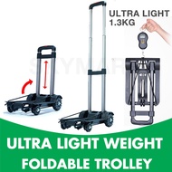 Foldable Trolley Ultra Light Weight 1.3kg/Compact/Extendable/Portable