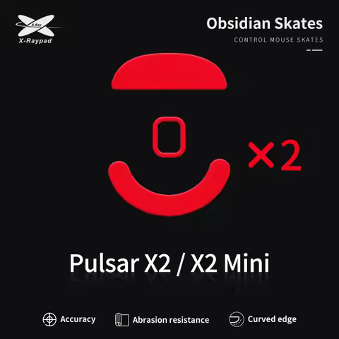 X-Raypad Obsidian Skates for Pulsar X2 & X2 Mini