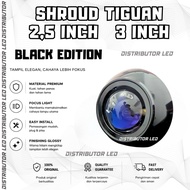 NON-STICK TIGUAN SHROUD 3 INCH 2.5 INCH TIGUAN SHROUD BLACK EDITION 3 INCH 2.5 INCH BILED SHROUD 3 I